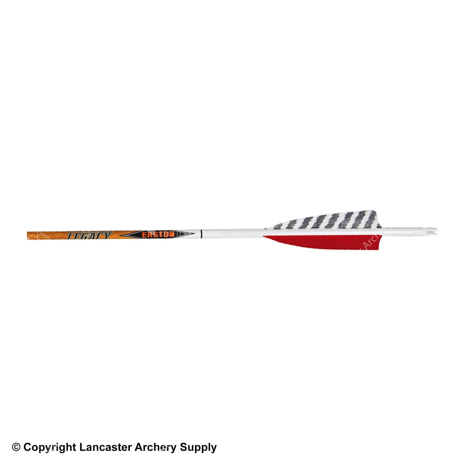 Easton Carbon Legacy Feather Fletched Arrows 3 Easton Carbon Legacy Feather Fletched Arrows