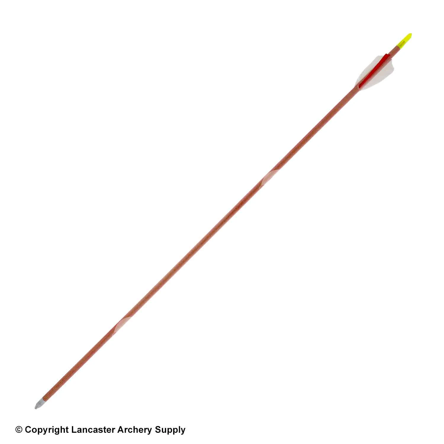 Rose City Port Orford Cedar Feather Fletched Arrow 4 Rose City Port Orford Cedar Feather Fletched Arrow - Image 2